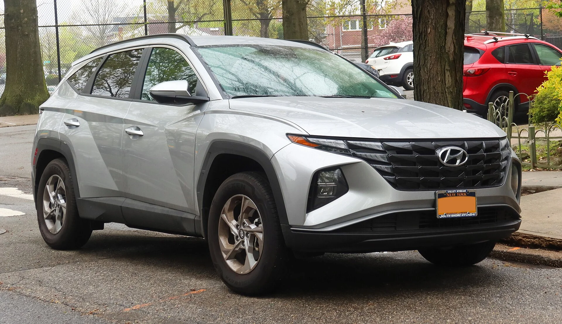 A current-generation Hyundai Tucson