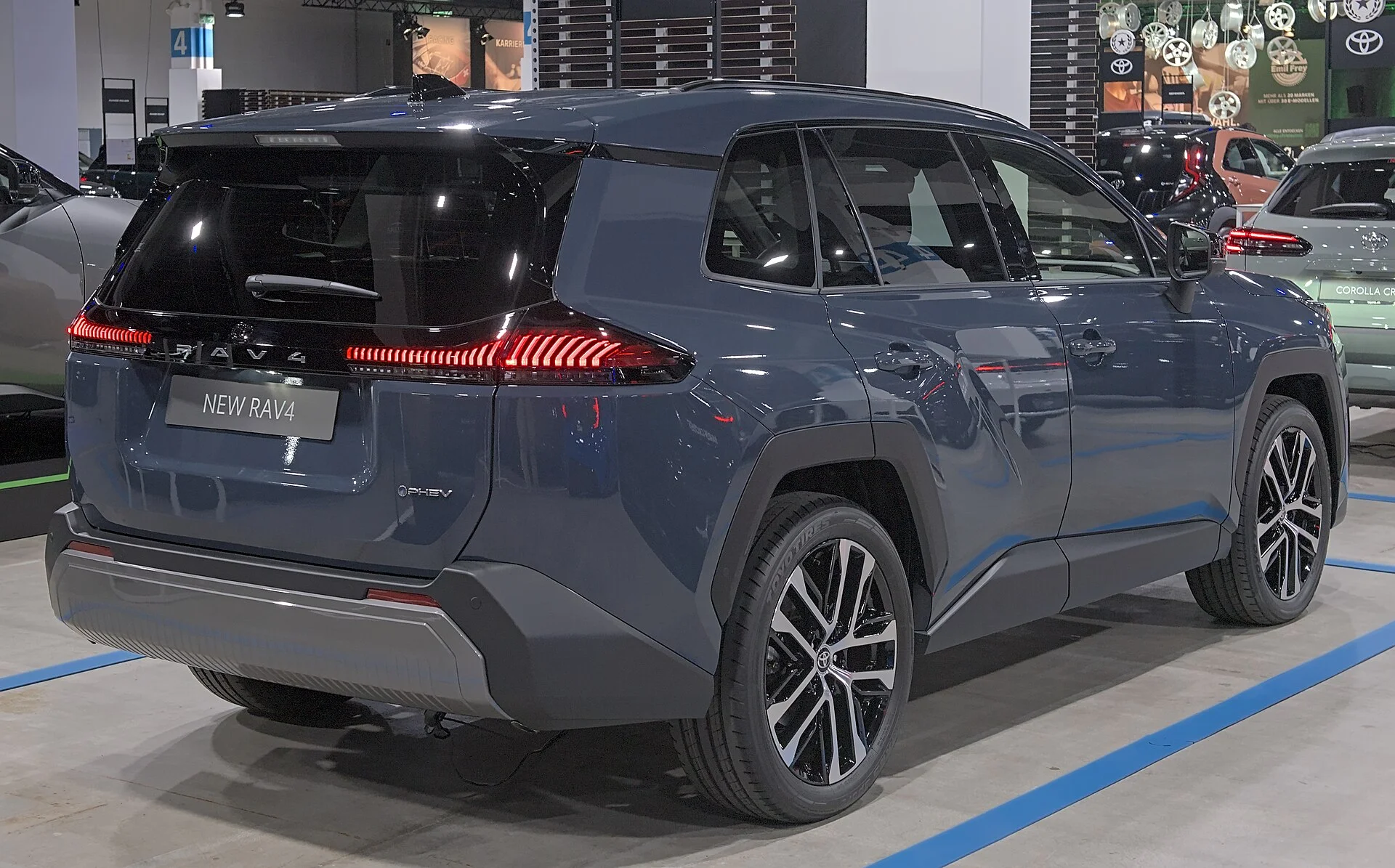 The sixth-generation Toyota RAV4, redesigned for 2026 with a standard hybrid powertrain